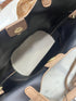 Litchi Embossed Shoulder Tote Bag with Inner Pouch